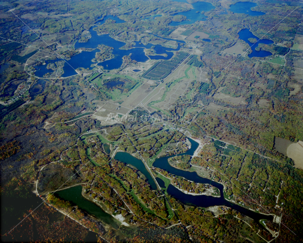 Canadian Lakes Area in Mecosta County, Michigan